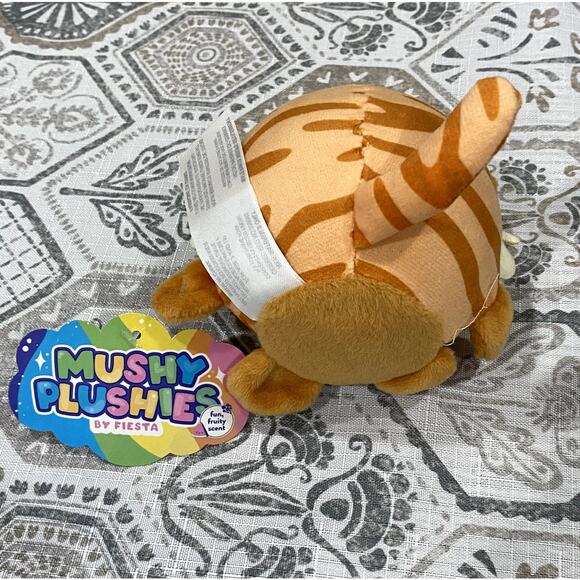 Tiger Plush Cat Stuffy Teddy Bear by FIESTA with Tag - Picture 3 of 7